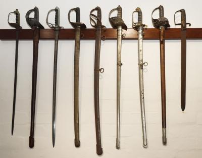 Trophy of Arms - 19th Century Swords