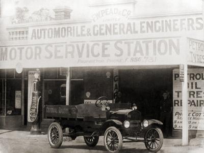 Motor Service Station, Claremont