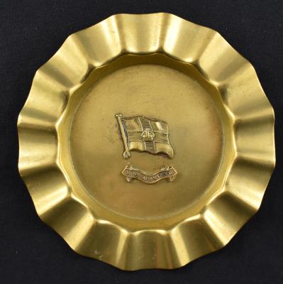 SS Orvieto Brass Ashtray