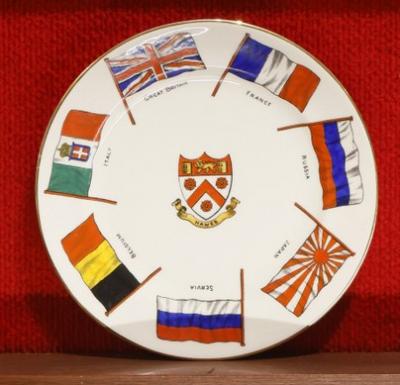 World War 1, Goss Souvenir Plate, 1916