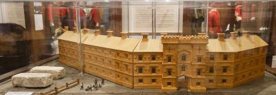 Model of Pensioner Guard Barracks, Perth