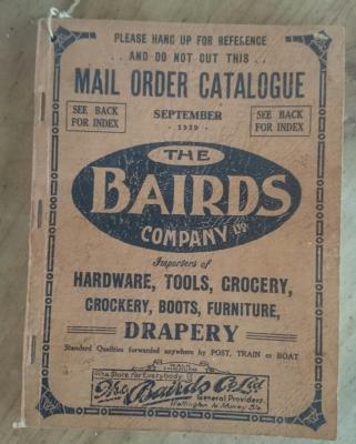 Bairds Mail Order Catalogue