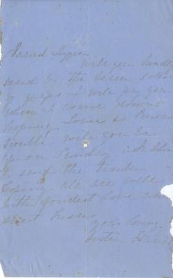 "A Letter to Lizzie"