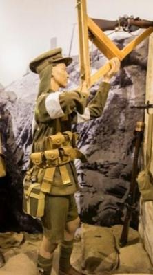 World War 1, Diorama Mannequin, Gallipoli, Anzac Cove, August 1915