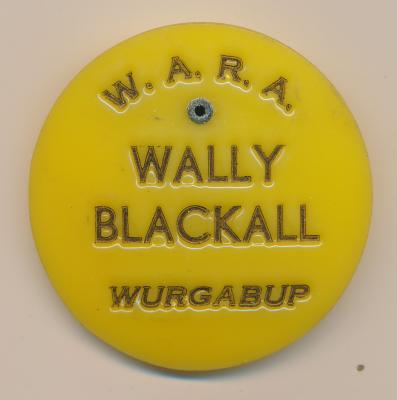 W.A.R.A. Wurgabup Badge