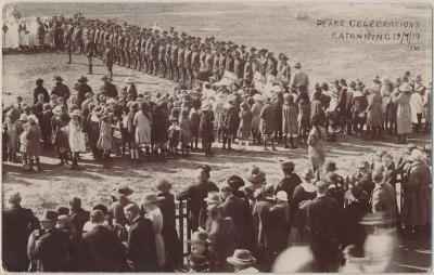 POSTCARD - PEACE CELEBRATIONS 19 JUL 1919