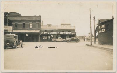 View of McCormick-Deering Agency on Clive Street