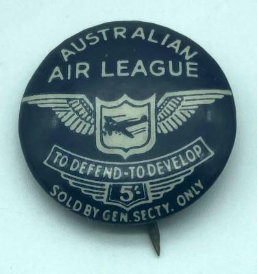 Australian Air League fundraising badge - smaller size