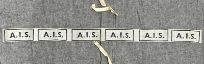 Australian Inspection Service (A.I.S.) cloth labels