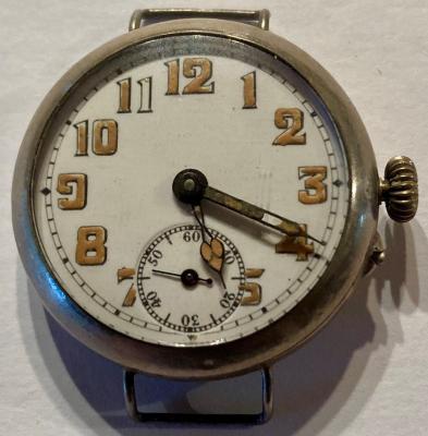 WWI trench watch presented to Leonard Charles Lovegrove