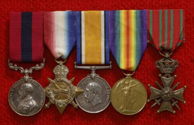 World War 1, Medal Group, 1357 HODGE DCM, 11 Battalion AIF