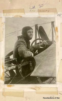 Portrait of Raymond Francis Galloway, Australian Flying Corps