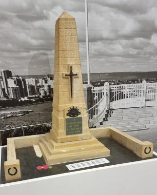 World War 1 - Fundraising Model of State War Memorial, Kings Park, 1929