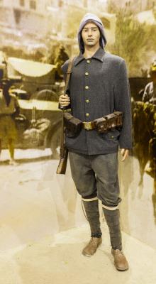 Mannequin Display - Ottoman Soldier, Palestine, 1917