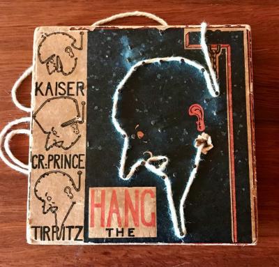 WWI patriotic propaganda game - 'Hang the...'