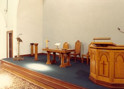 Claremont Congregational Church Interior