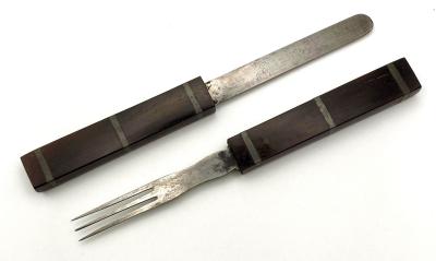 Boer War campaign cutlery set