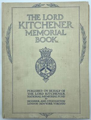 'The Lord Kitchener Memorial Book'