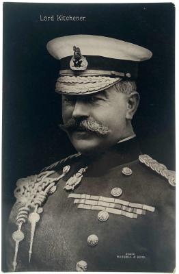 Lord Kitchener photographic postcard