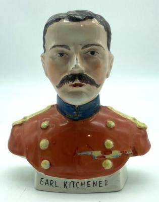 Ceramic bust of Lord Kitchener