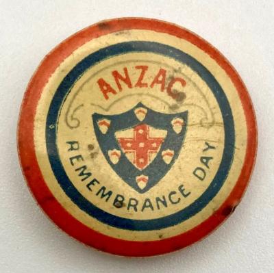 'ANZAC Remembrance Day' fundraising button