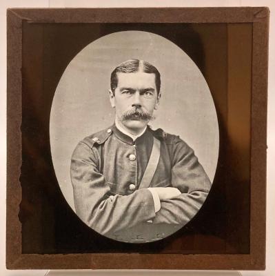 Magic Lantern Slide portrait of General Kitchener