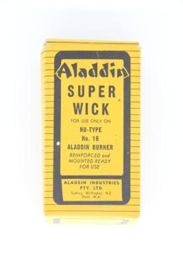 Aladdin Hurrican Lamp wick No. 16 and box