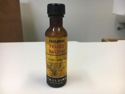 Bottle of Friars Balsalm