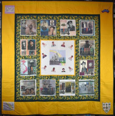 “Partners of Vietnam Australia” Quilt by Albany Ladies Veterans and Partners