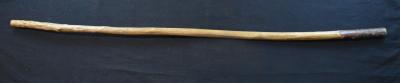 Carved Stick from Holly Ridge, Gallipoli as gathered by Lt-Col. Rupert Anstice RAFFERTY