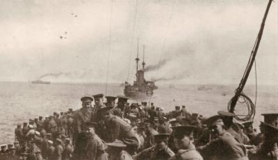 World War 1, Eastern Mediterranean, Gallipoli / Mudros, 1915