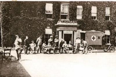 World War 1, United Kingdom, Harefield Park, 1915