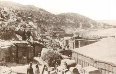 World War 1, Eastern Mediterranean, Gallipoli, Anzac, Beach Stores, 1915