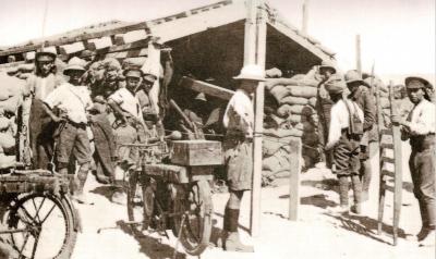 World War 1, Eastern Mediterranean, Gallipoli, Helles, W Beach, 1915