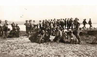 World War 1, Eastern Mediterranean, Gallipoli, Suvla, Wounded, 1915