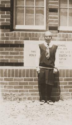 Elsie Grogan, Junior Champion Athlete, 1927