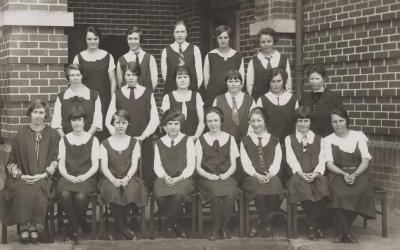 BHS Third Year Girls 1926