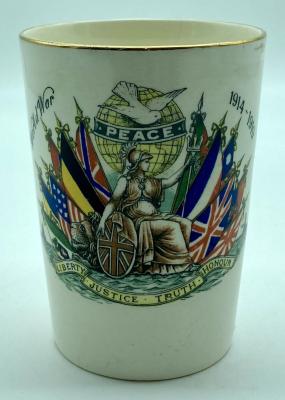 Peace Beaker celebrating the end of the Great War - large