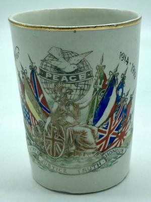 Peace Beaker celebrating the end of the Great War - small