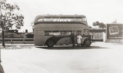 United Double Decker Bus