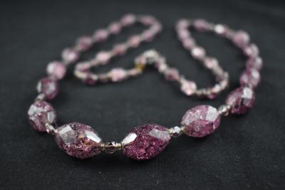 Amethyst Gemstone Necklace Belonging to Annie SHEER (nee SLEEMAN)