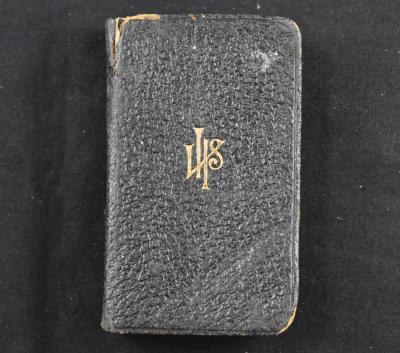 First World War Prayer Book given to Sapper William John SMITH 6959