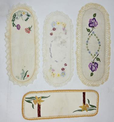 Hand Embroidered Doilies