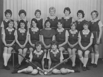 BSHS Girls Hockey Teams 1963