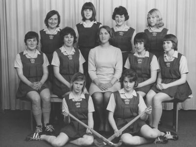 BSHS Girls Hockey Teams 1965