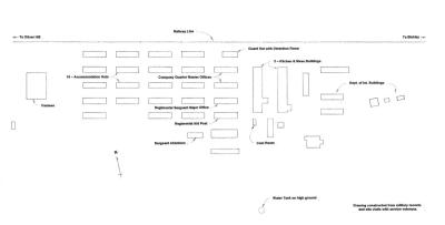 World War 2, Western Australia, Rottnest Island, Airfield Camp, Layout, 1944