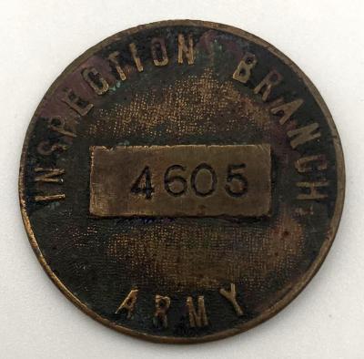 Army Inspection Branch identification badge