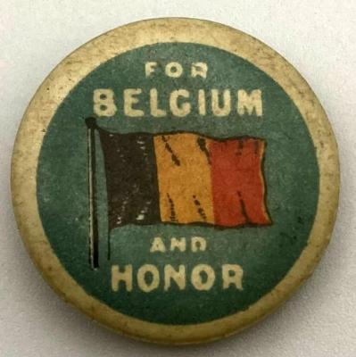 World War 1, Home Front, Commonwealth Button Fund, Belgian Appeal, 1915