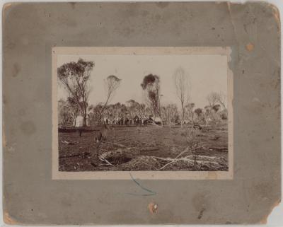 Workers on the Rabbit Proof Fence