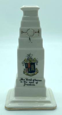 Florentine China crested ware - London Cenotaph - front view